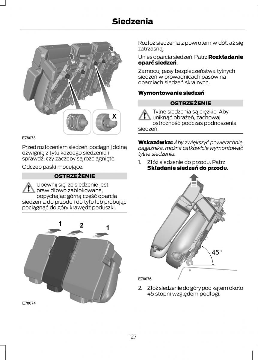 Ford C Max II 2 instrukcja obslugi / page 129