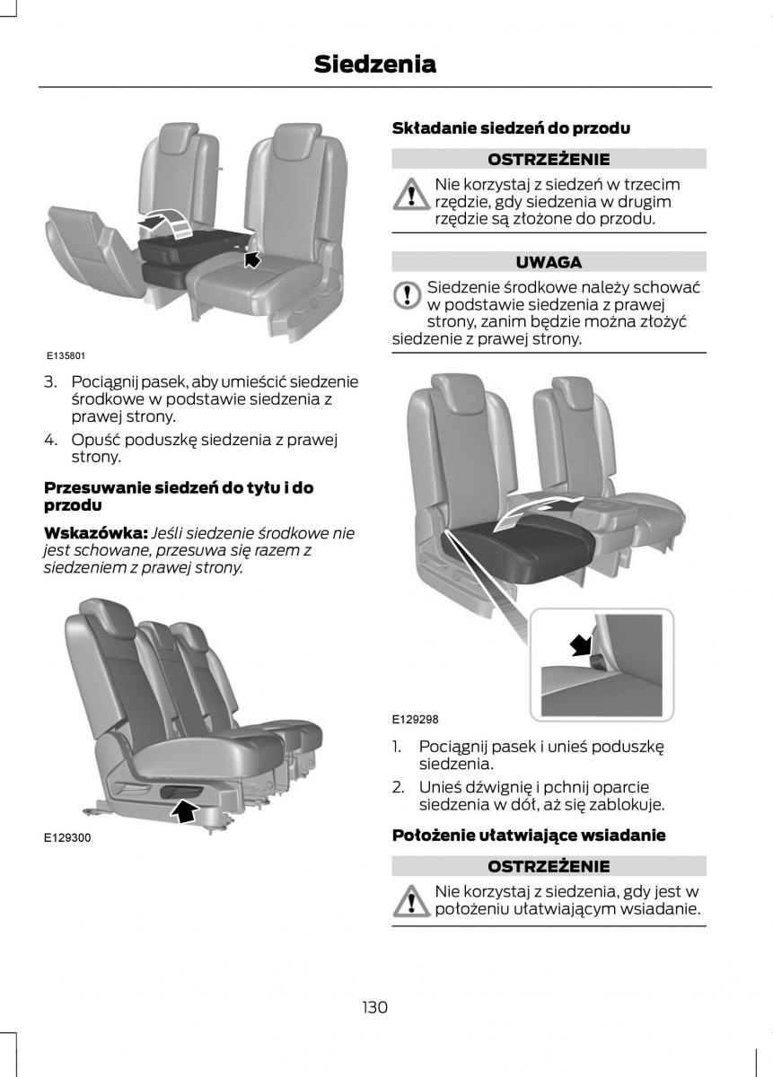 Ford C Max II 2 instrukcja obslugi / page 132