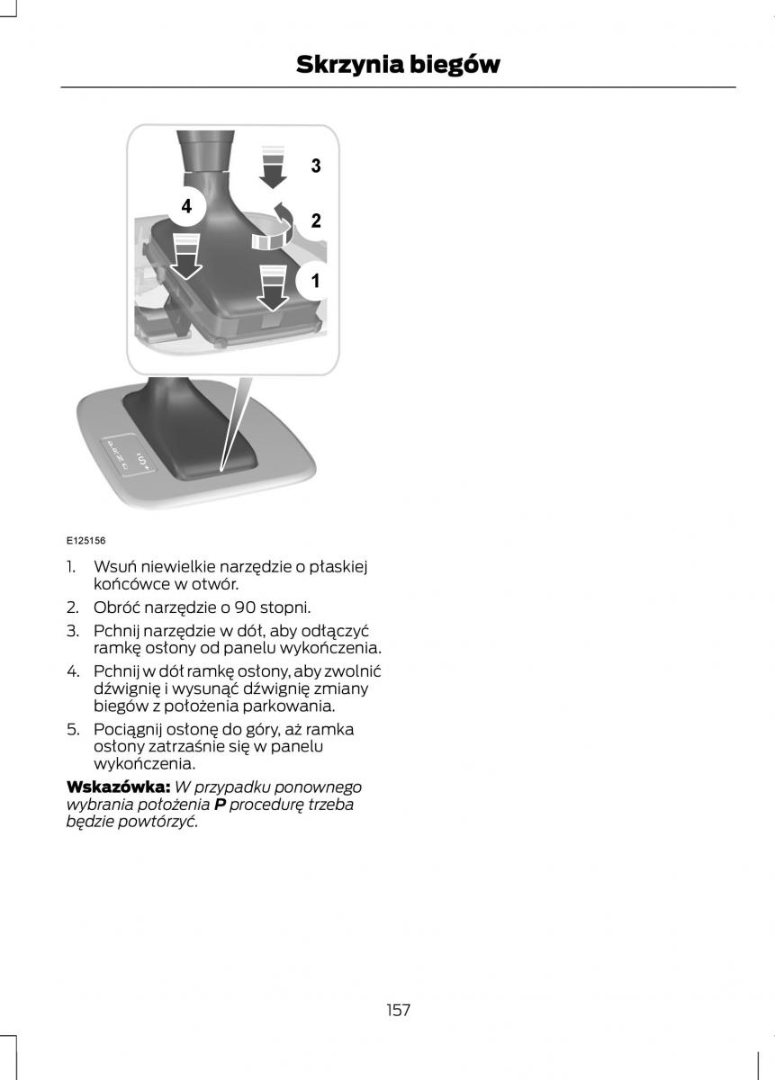 Ford C Max II 2 instrukcja obslugi / page 159