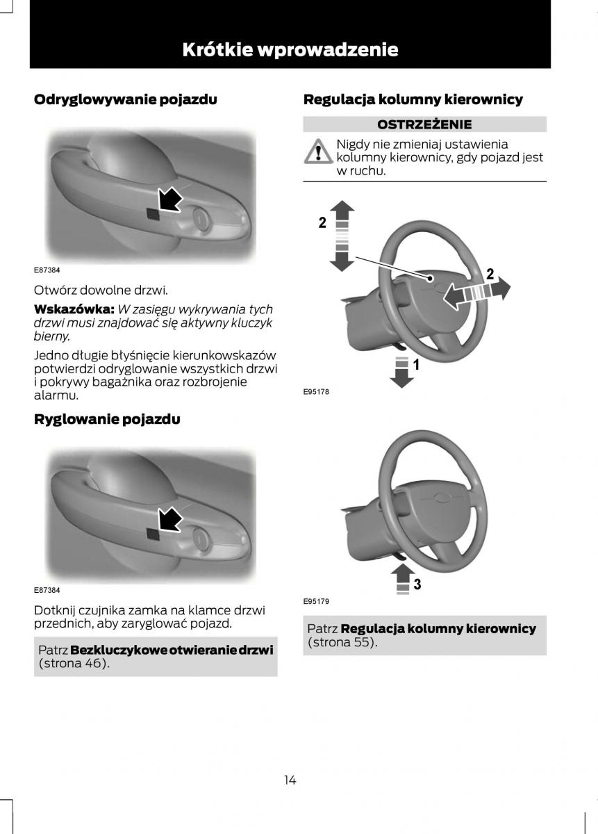 Ford C Max II 2 instrukcja obslugi / page 16