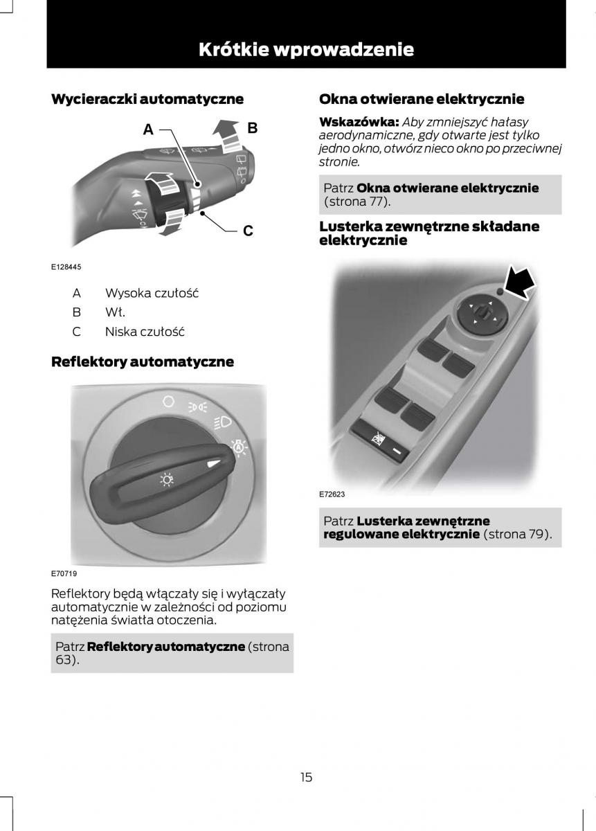 Ford C Max II 2 instrukcja obslugi / page 17