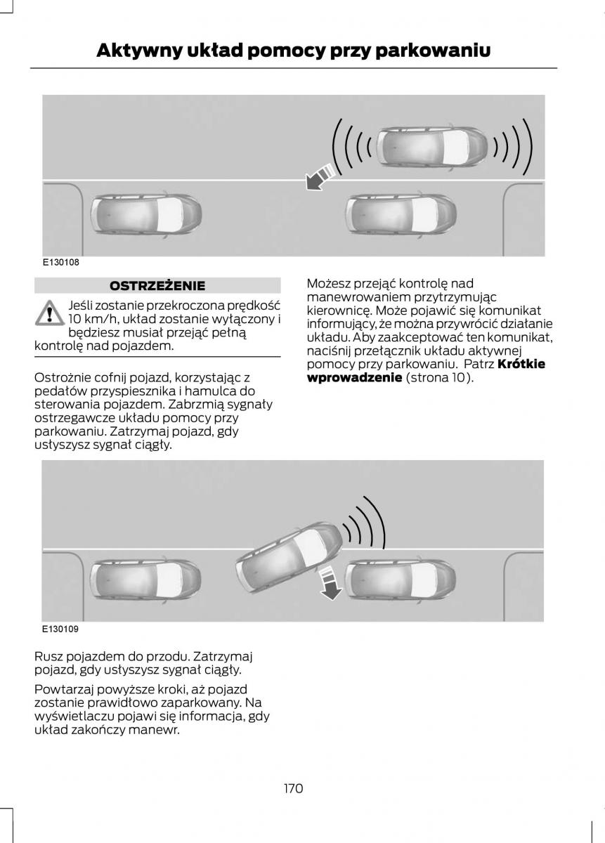 Ford C Max II 2 instrukcja obslugi / page 172