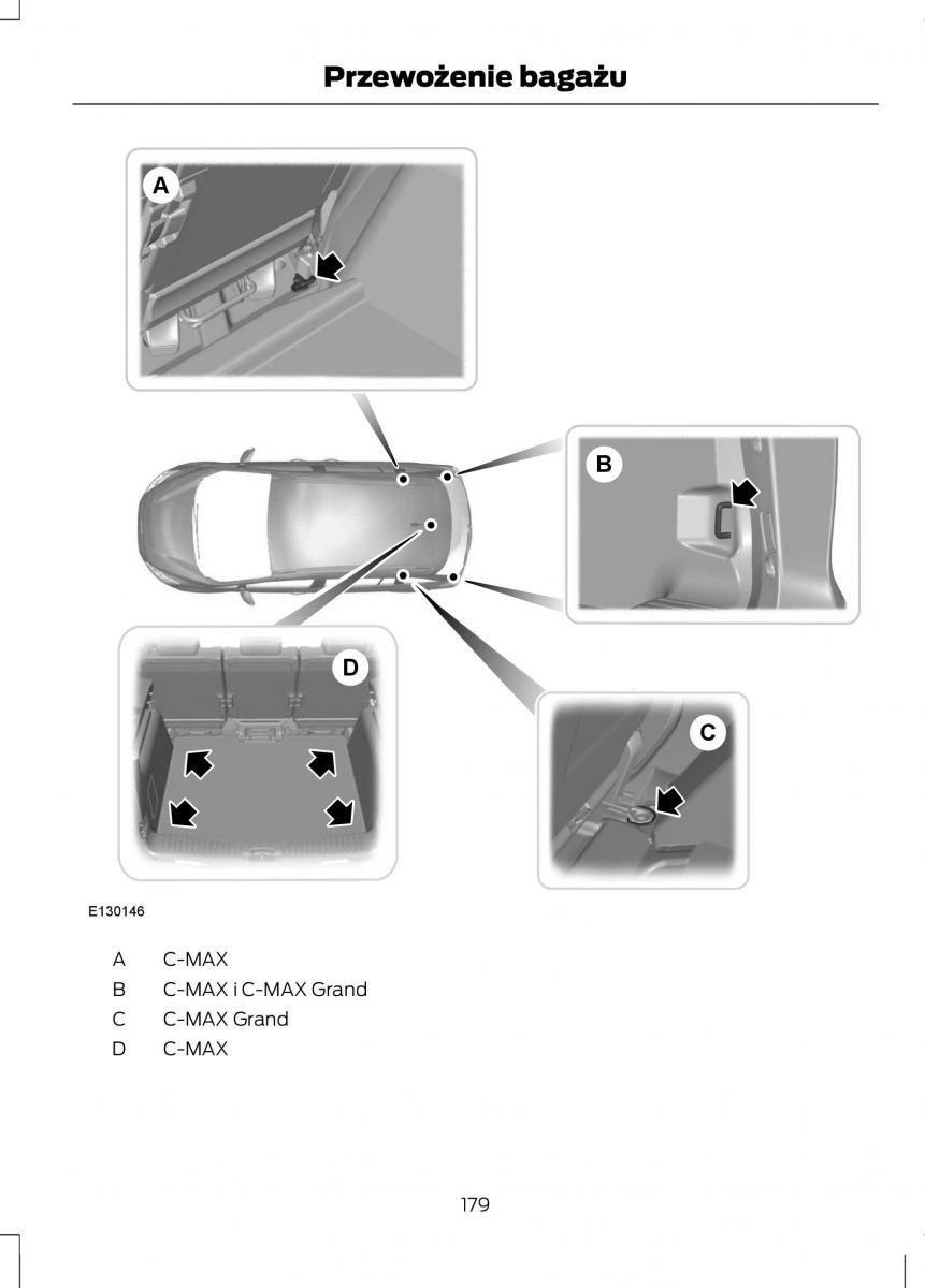 Ford C Max II 2 instrukcja obslugi / page 181