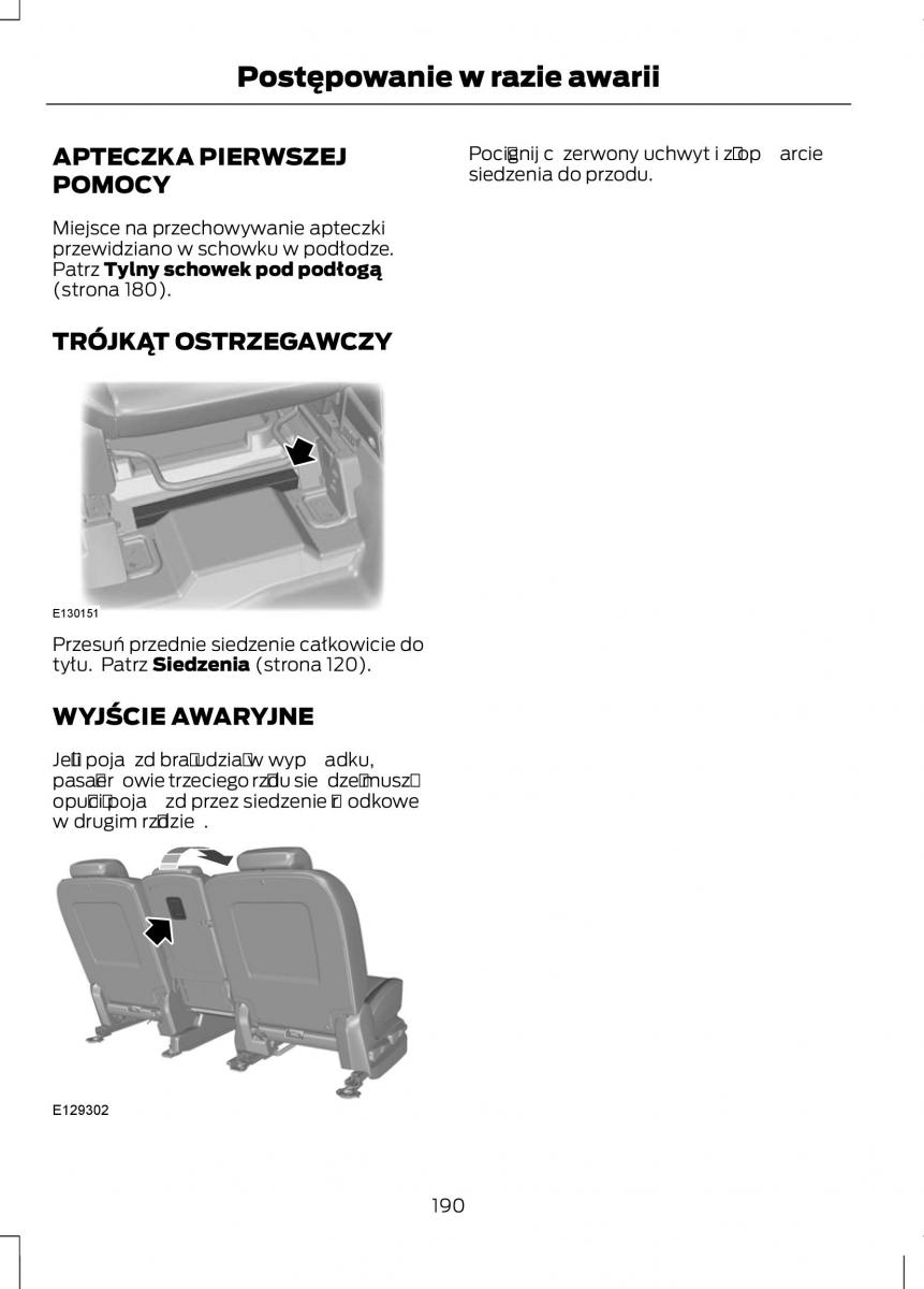 Ford C Max II 2 instrukcja obslugi / page 192