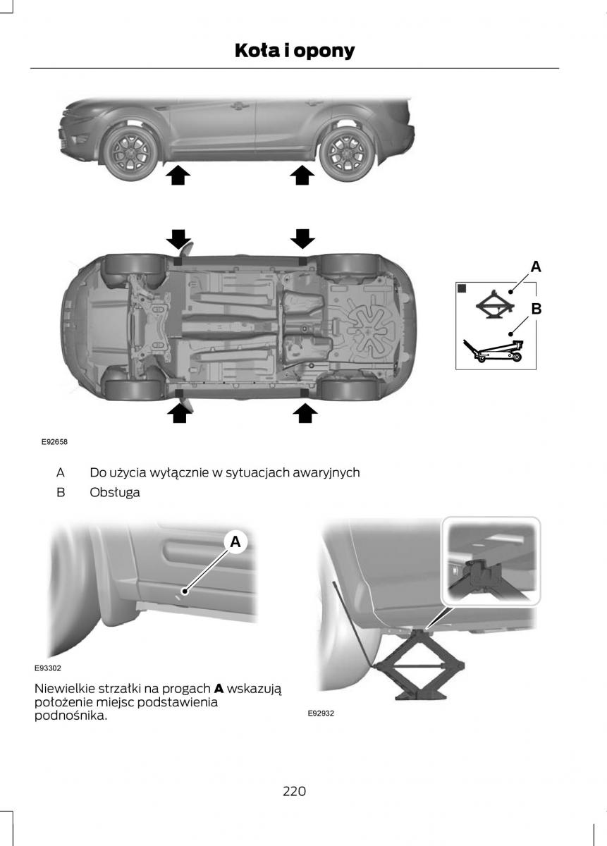 Ford C Max II 2 instrukcja obslugi / page 222