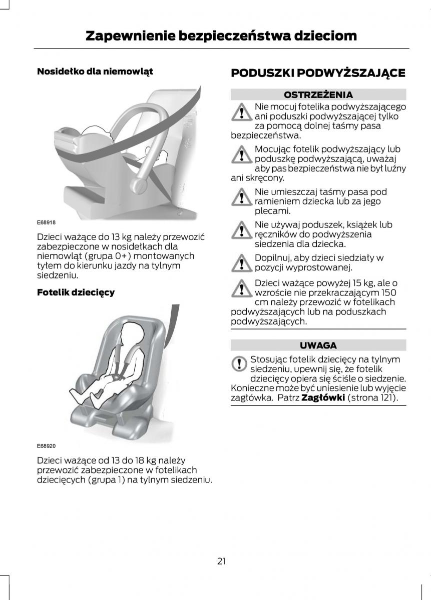 Ford C Max II 2 instrukcja obslugi / page 23