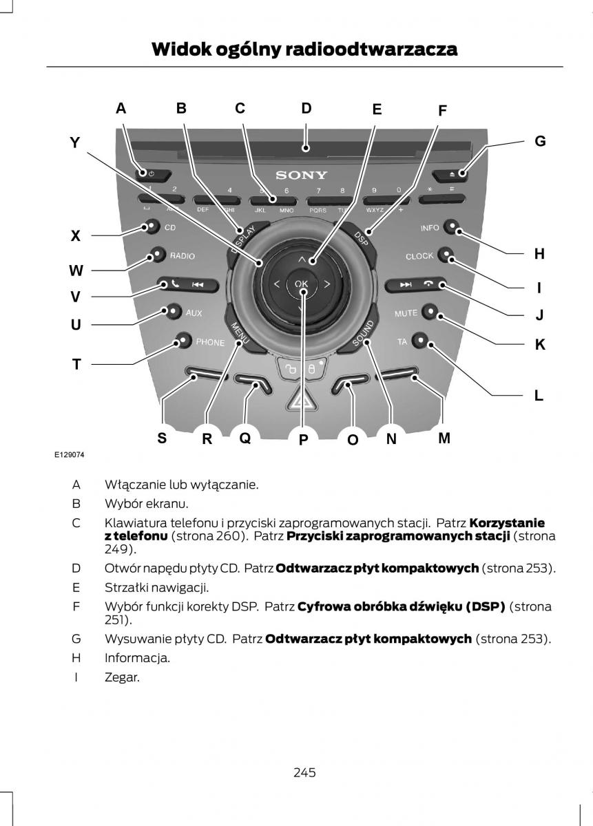 Ford C Max II 2 instrukcja obslugi / page 247