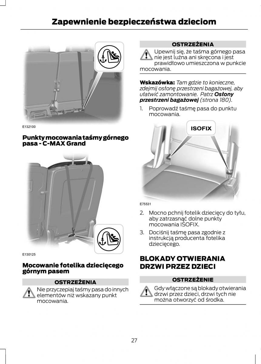 Ford C Max II 2 instrukcja obslugi / page 29