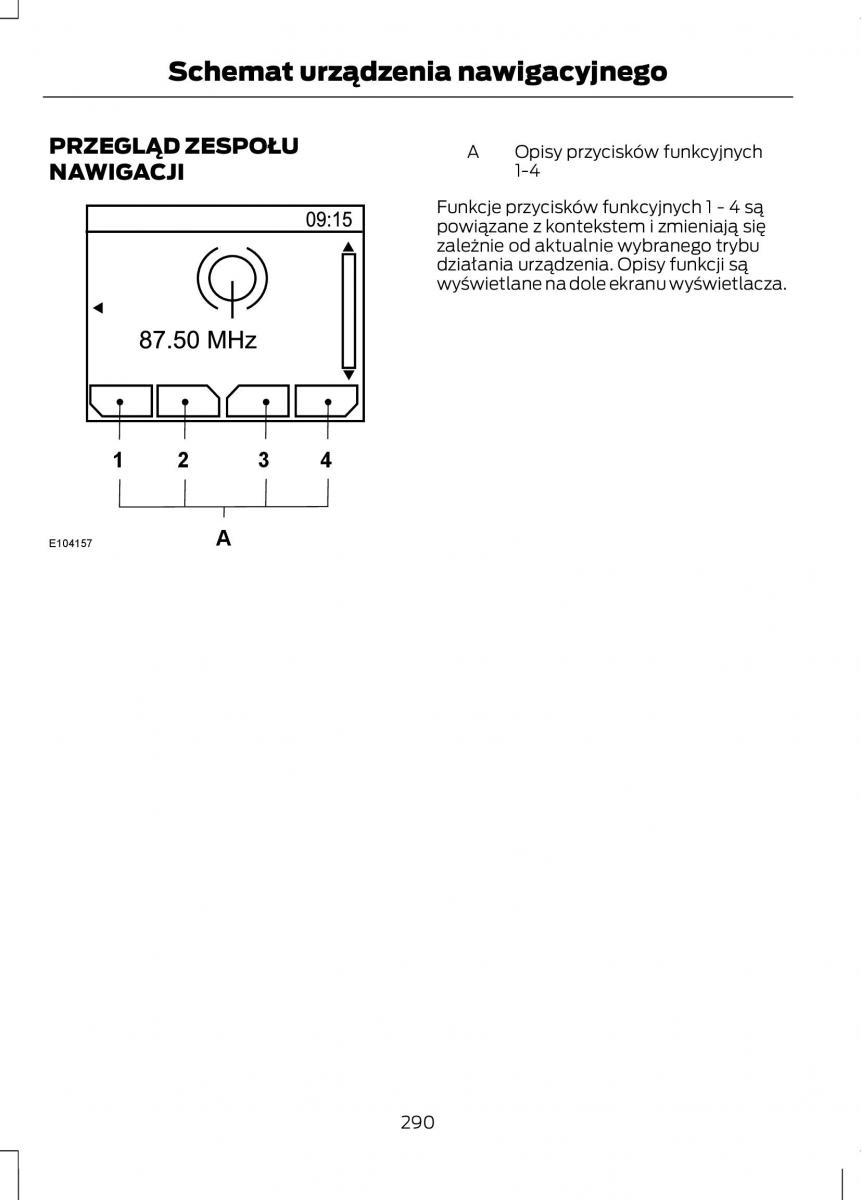 Ford C Max II 2 instrukcja obslugi / page 292