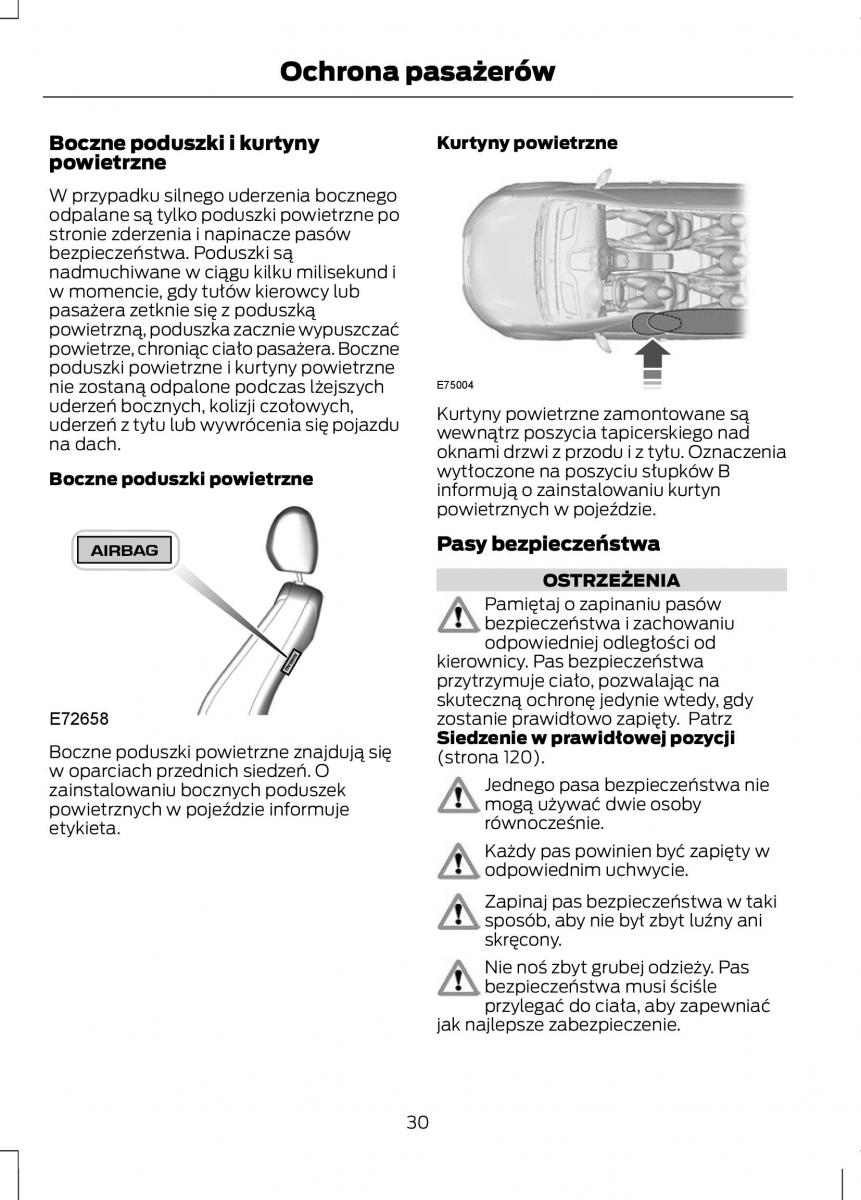 Ford C Max II 2 instrukcja obslugi / page 32