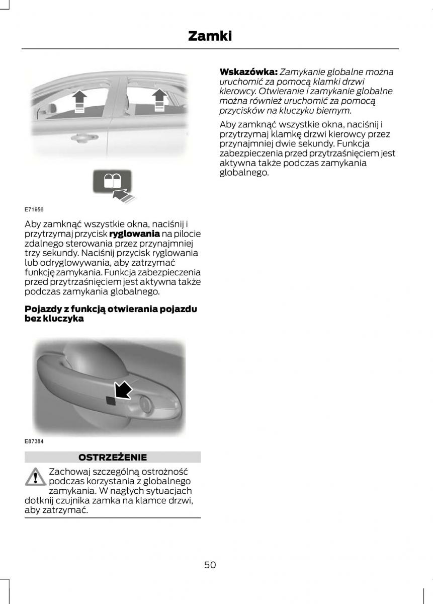 Ford C Max II 2 instrukcja obslugi / page 52