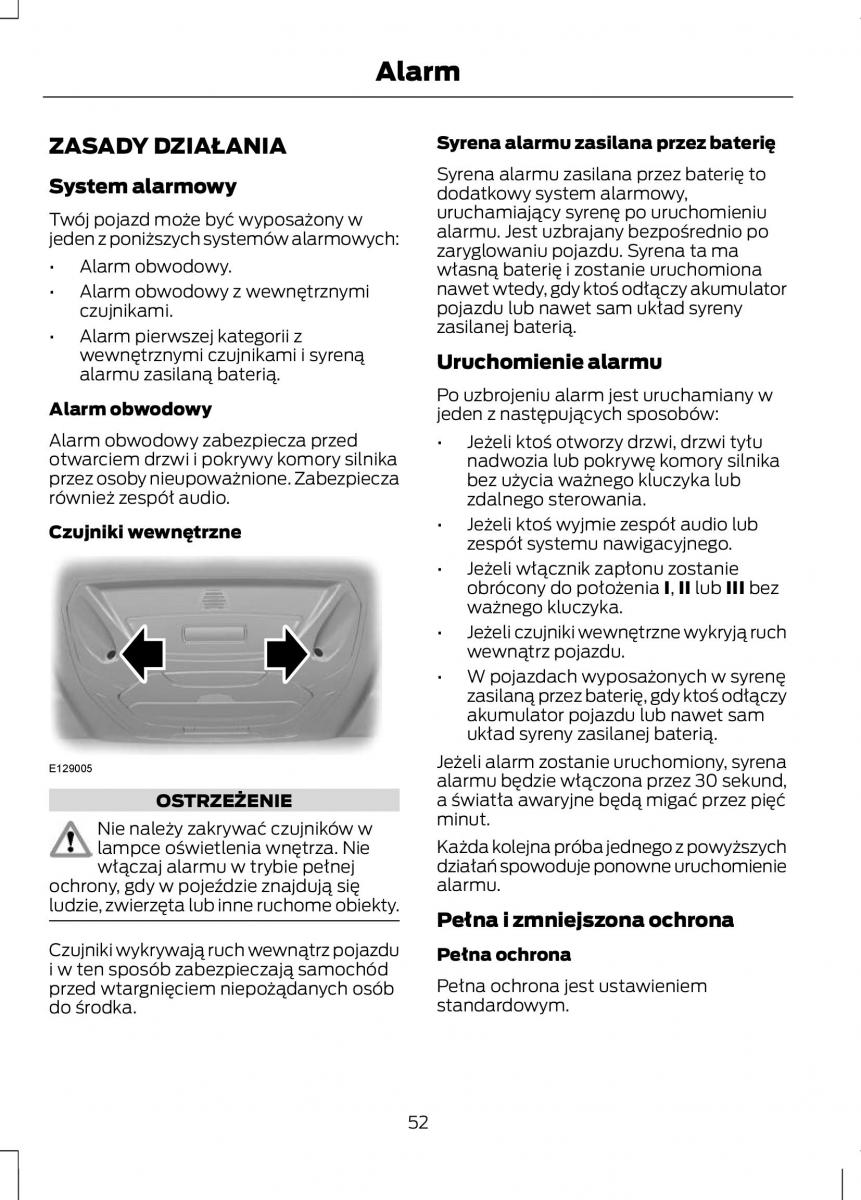 Ford C Max II 2 instrukcja obslugi / page 54