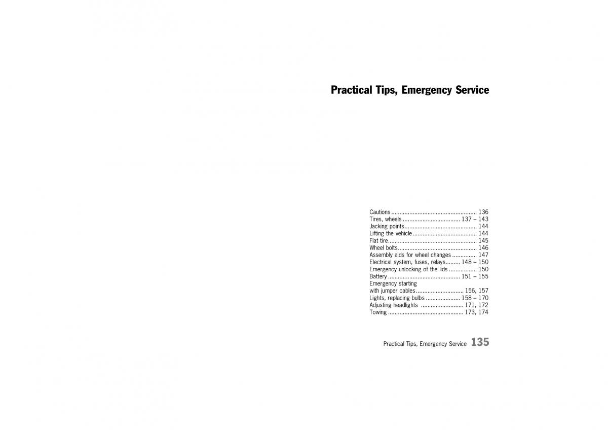 manual  Porsche 911 GT2 996 owners manual / page 135