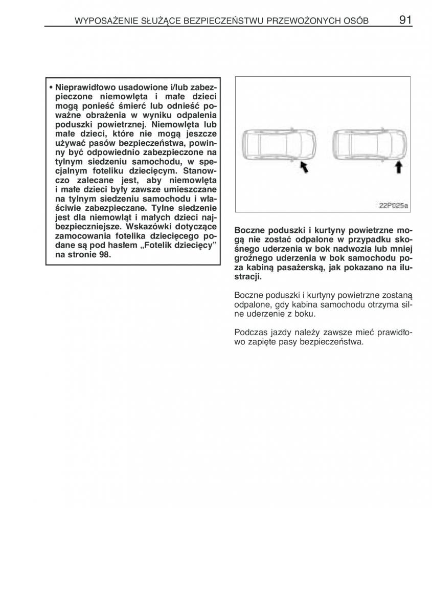 Toyota Prius II 2 NHW20 instrukcja obslugi / page 104