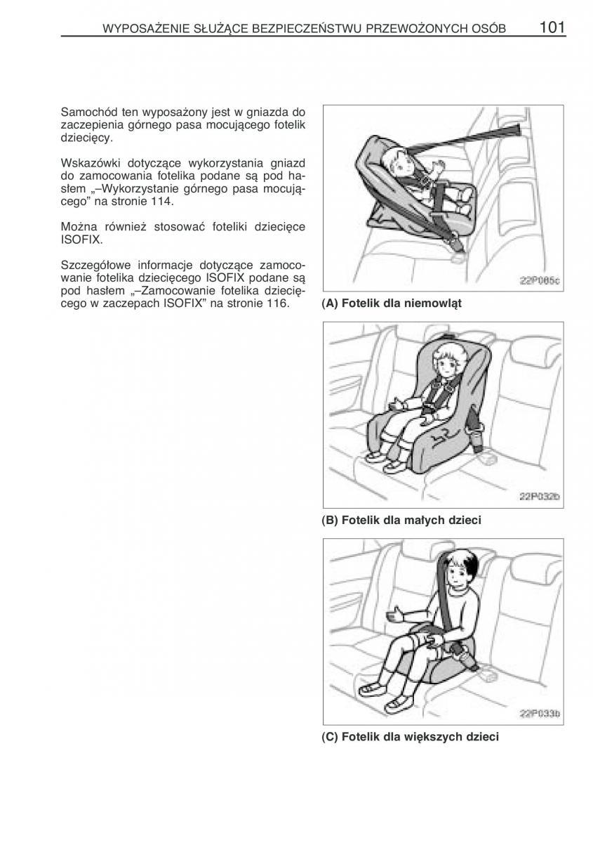 Toyota Prius II 2 NHW20 instrukcja obslugi / page 114