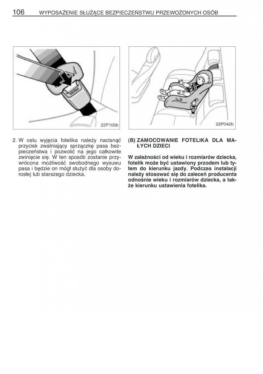 Toyota Prius II 2 NHW20 instrukcja obslugi / page 119