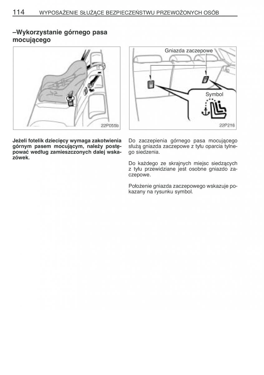 Toyota Prius II 2 NHW20 instrukcja obslugi / page 127