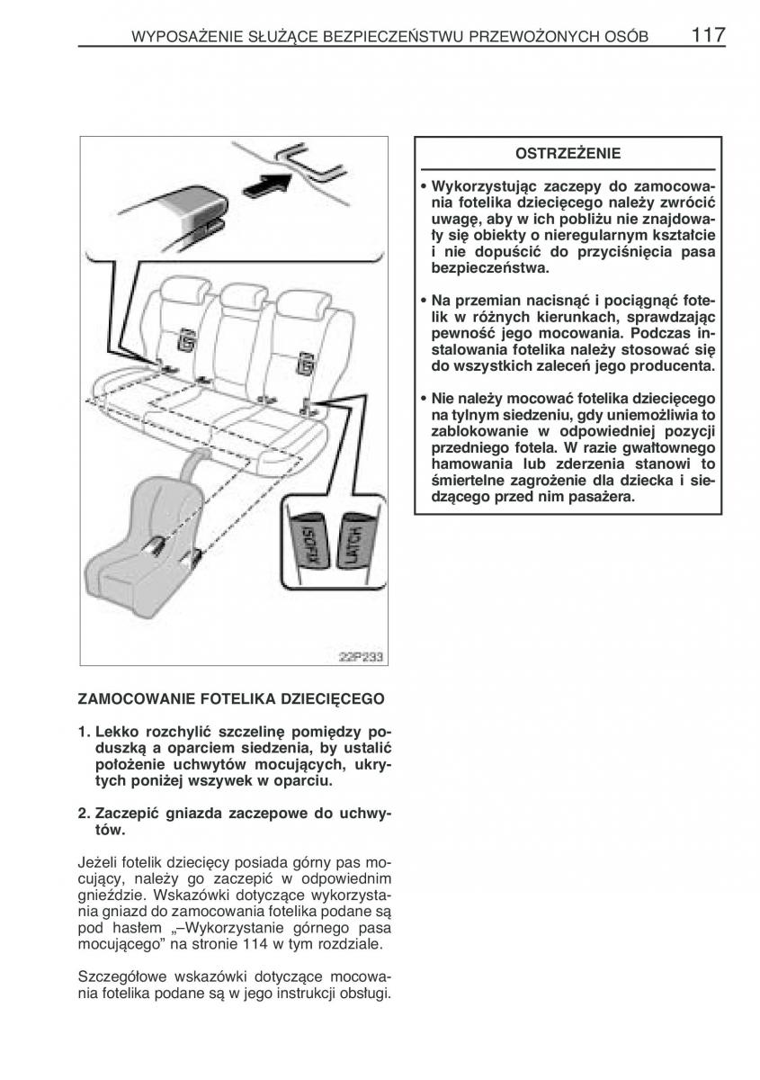 Toyota Prius II 2 NHW20 instrukcja obslugi / page 130