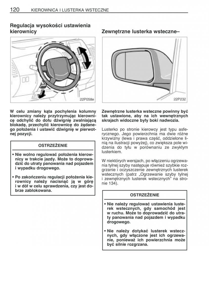 Toyota Prius II 2 NHW20 instrukcja obslugi / page 133