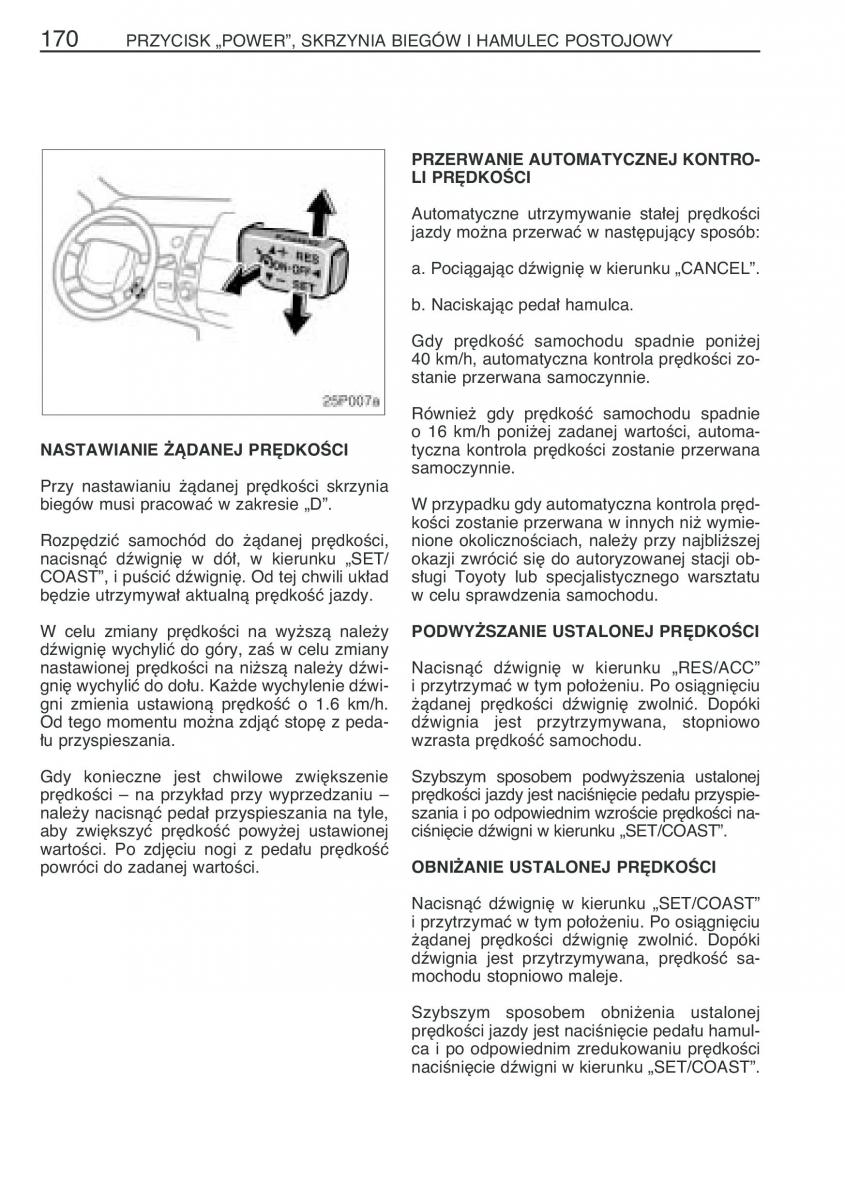 Toyota Prius II 2 NHW20 instrukcja obslugi / page 183