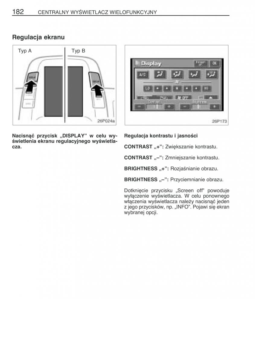 Toyota Prius II 2 NHW20 instrukcja obslugi / page 195