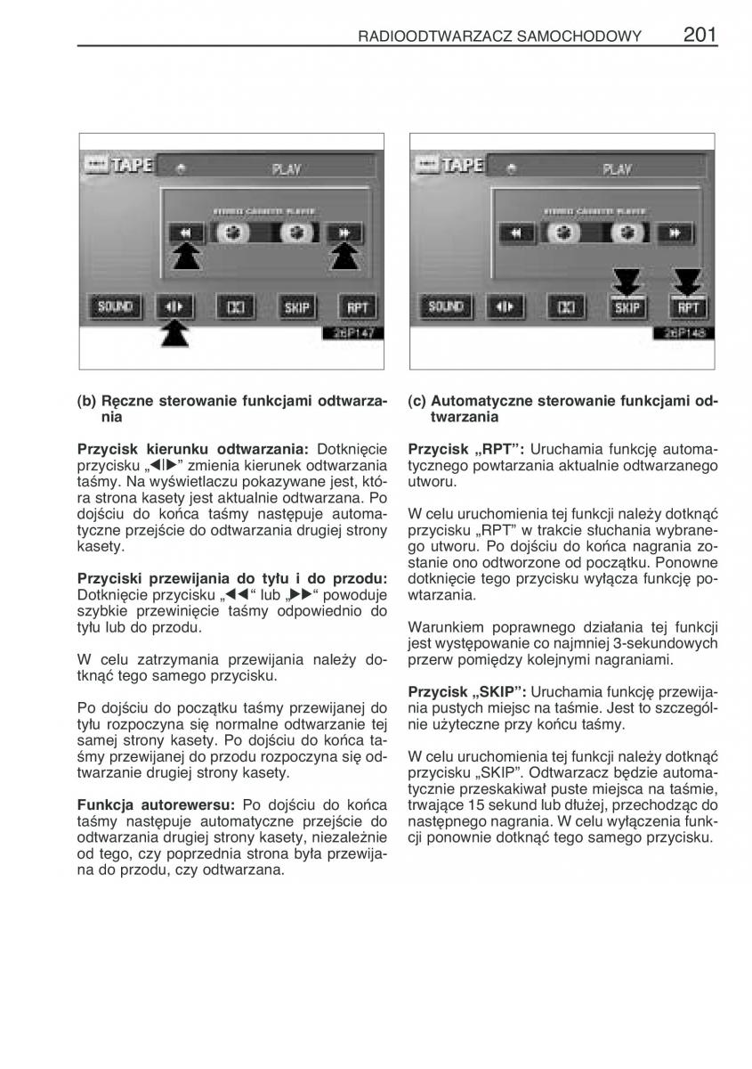 Toyota Prius II 2 NHW20 instrukcja obslugi / page 214