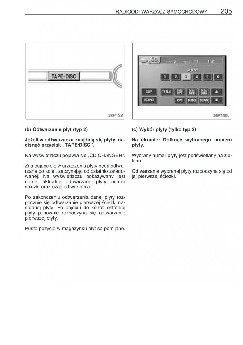 Toyota Prius II 2 NHW20 instrukcja obslugi / page 218