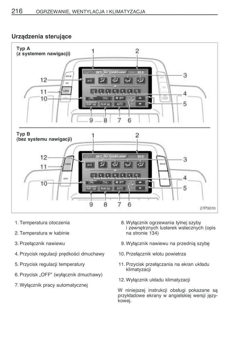 Toyota Prius II 2 NHW20 instrukcja obslugi / page 229