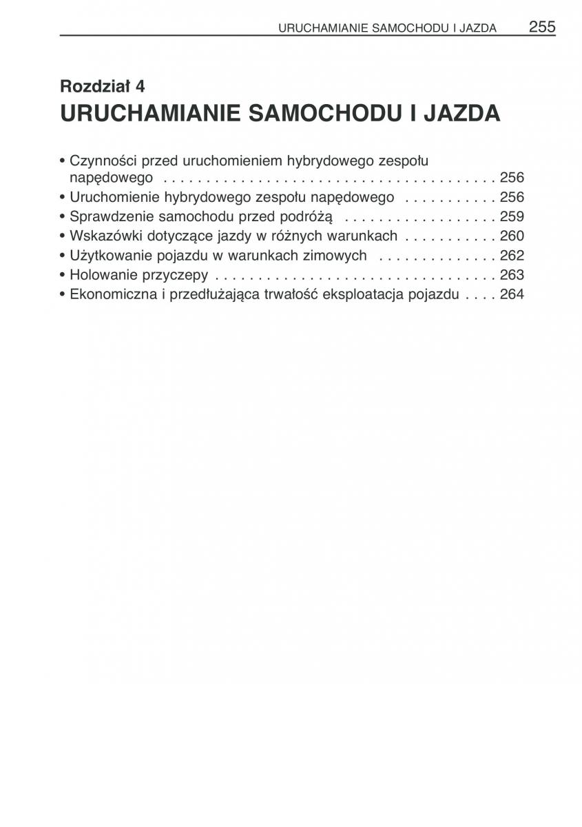 Toyota Prius II 2 NHW20 instrukcja obslugi / page 268