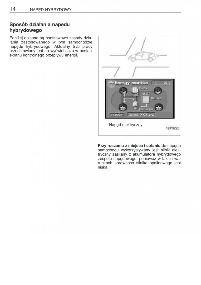 Toyota Prius II 2 NHW20 instrukcja obslugi / page 27