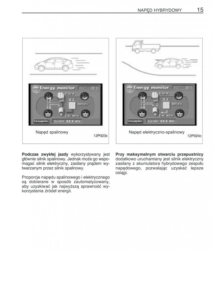 Toyota Prius II 2 NHW20 instrukcja obslugi / page 28