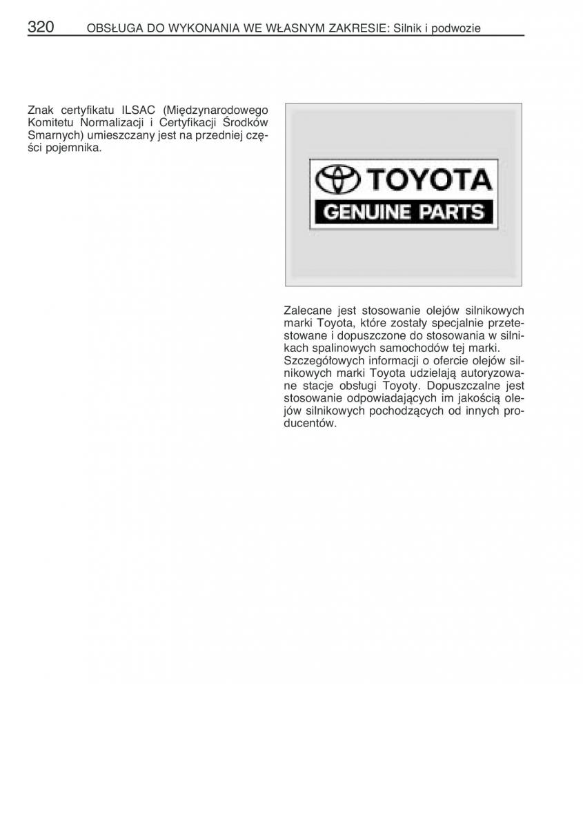 Toyota Prius II 2 NHW20 instrukcja obslugi / page 333