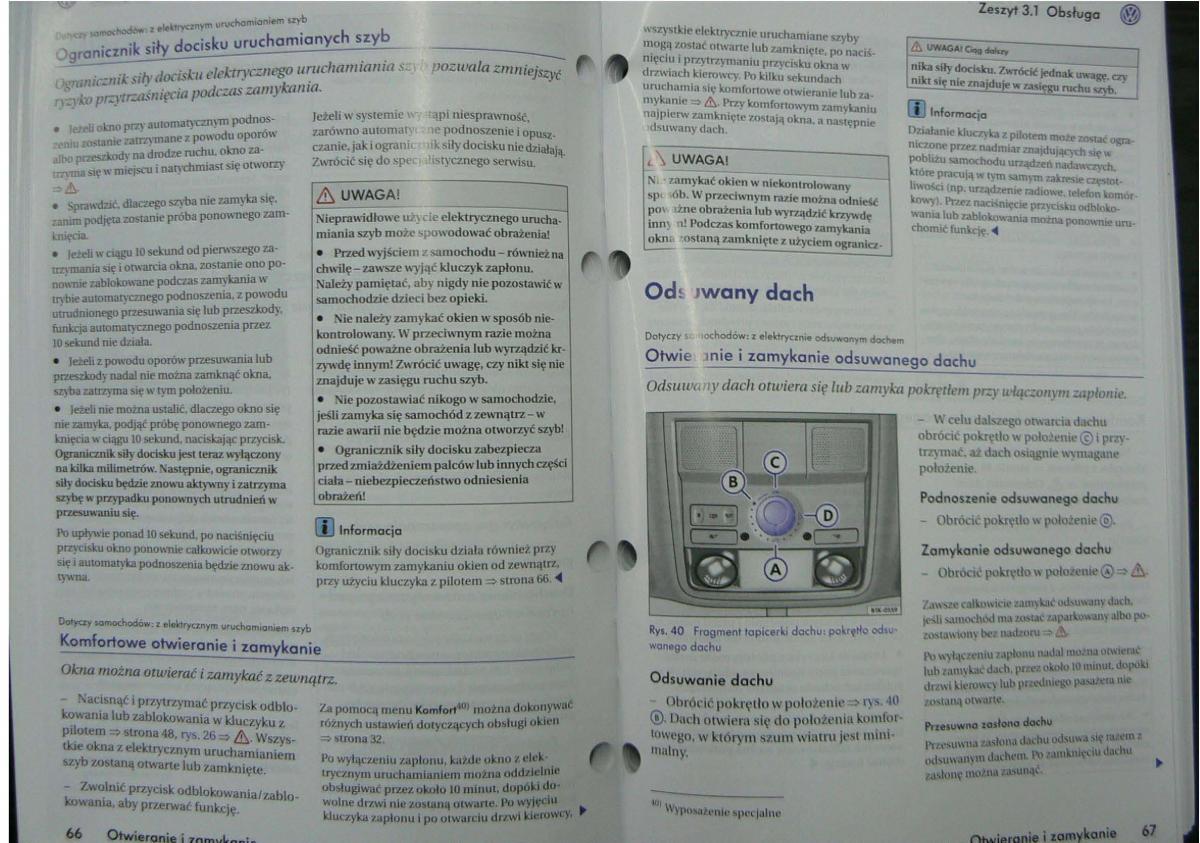 VW Passat B6 instrukcja / page 36