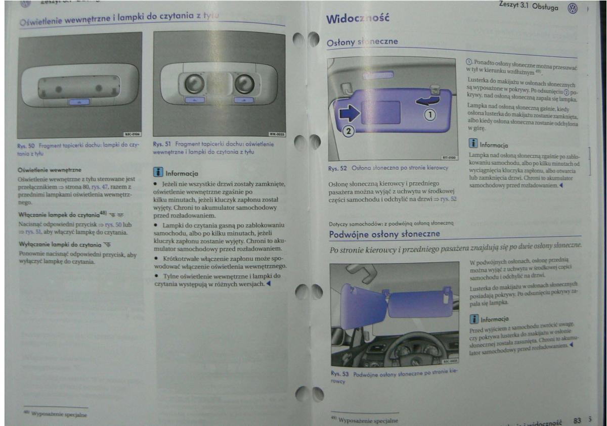 VW Passat B6 instrukcja / page 44