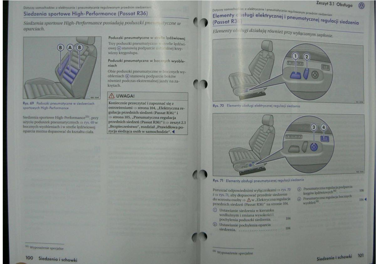 VW Passat B6 instrukcja / page 53