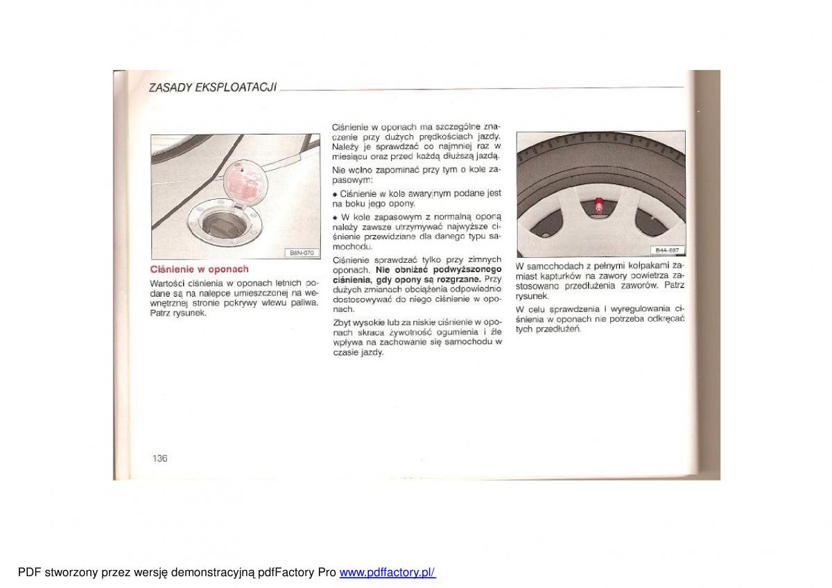 Audi TT I 1 instrukcja obslugi / page 134