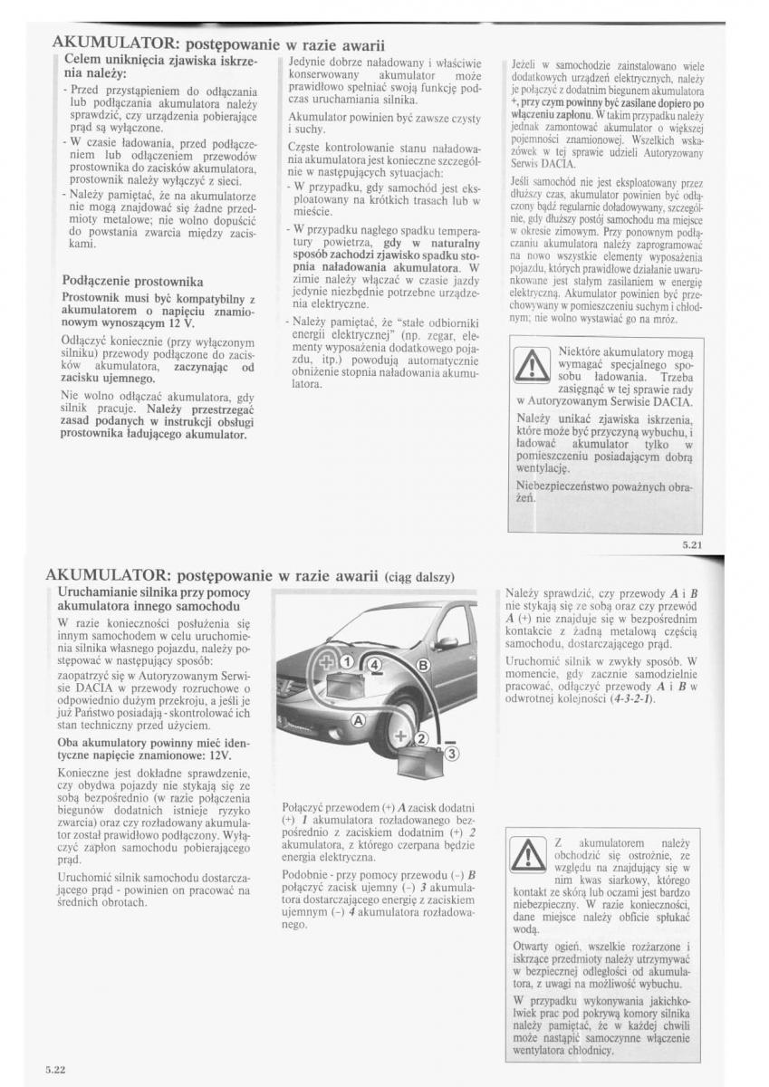 manual  Dacia Logan I 1 instrukcja / page 57