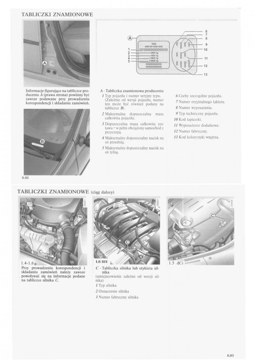 manual  Dacia Logan I 1 instrukcja / page 65