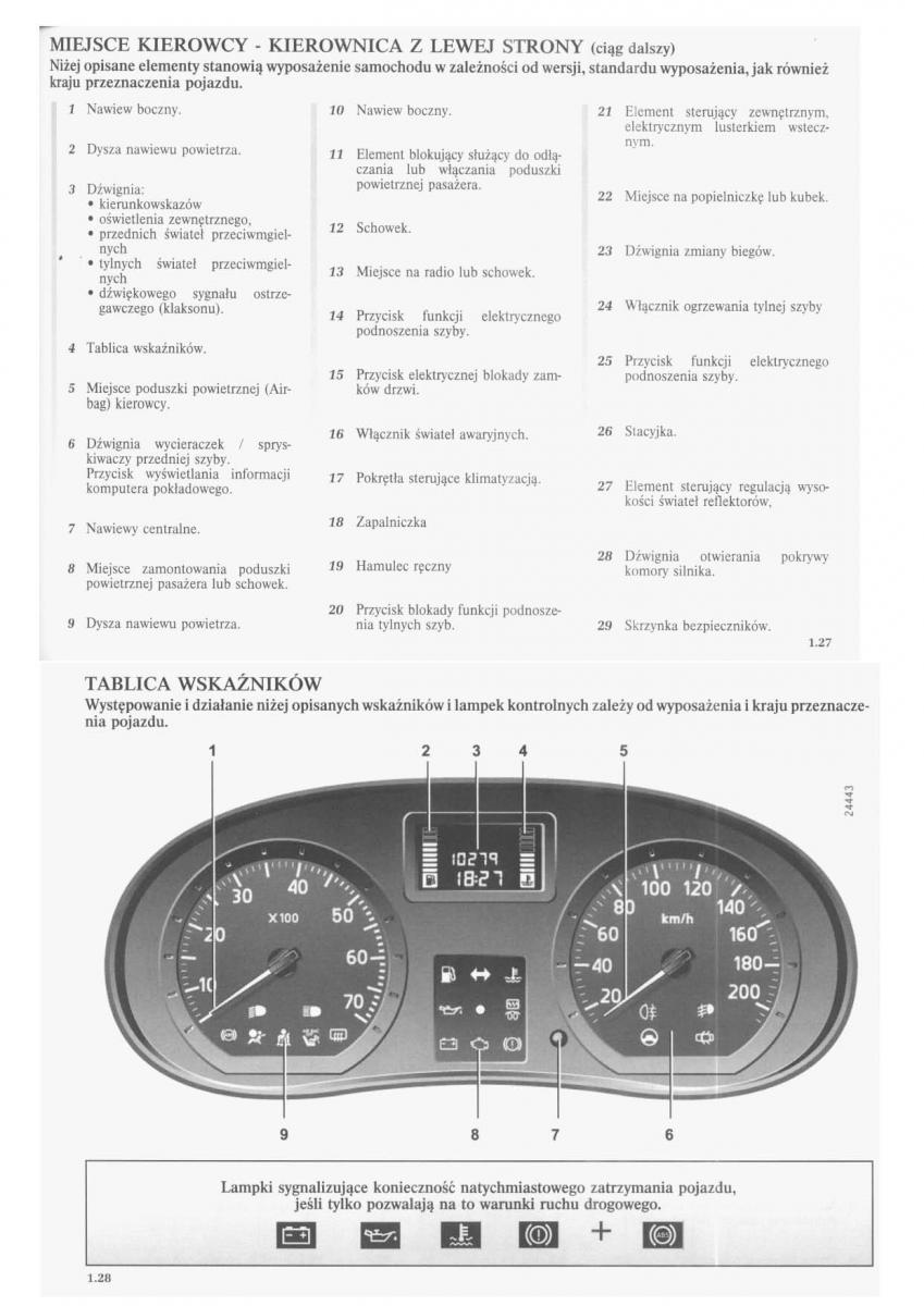 manual  Dacia Logan I 1 instrukcja / page 17