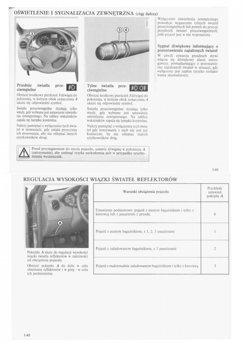 manual  Dacia Logan I 1 instrukcja / page 24