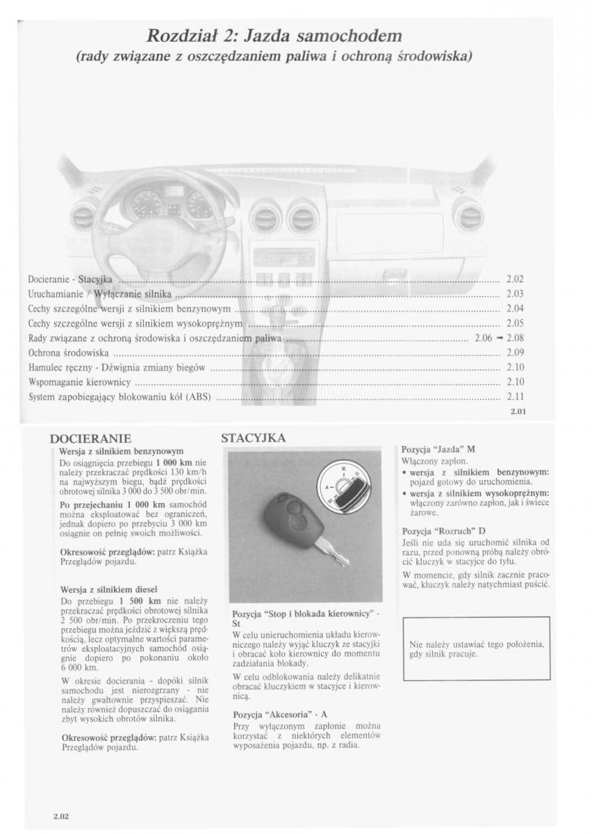 manual  Dacia Logan I 1 instrukcja / page 27