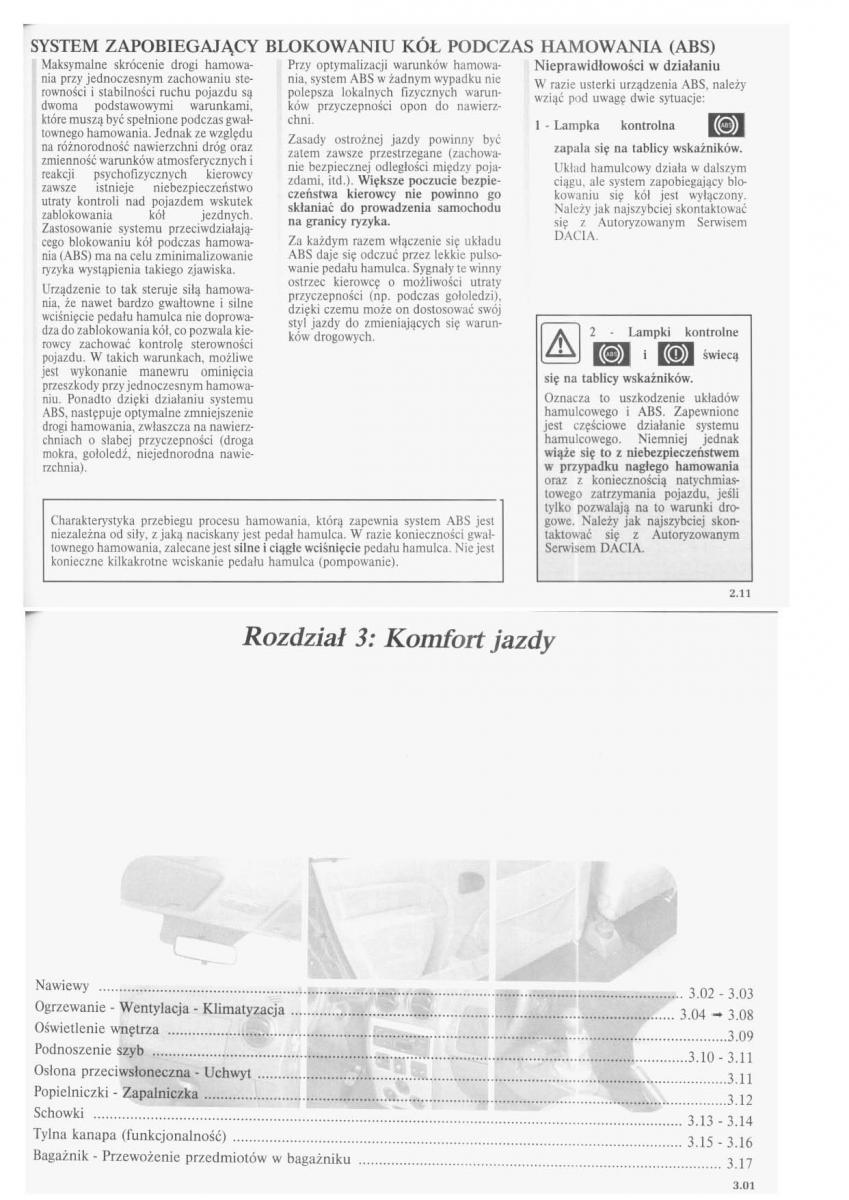 manual  Dacia Logan I 1 instrukcja / page 32