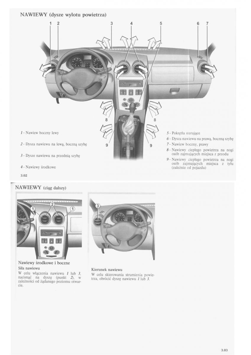 manual  Dacia Logan I 1 instrukcja / page 33