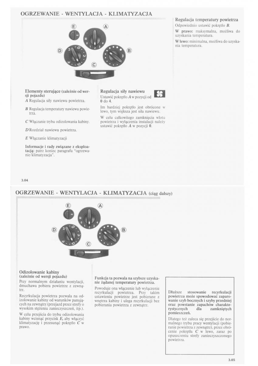 manual  Dacia Logan I 1 instrukcja / page 34