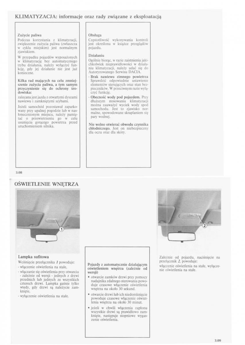 manual  Dacia Logan I 1 instrukcja / page 36