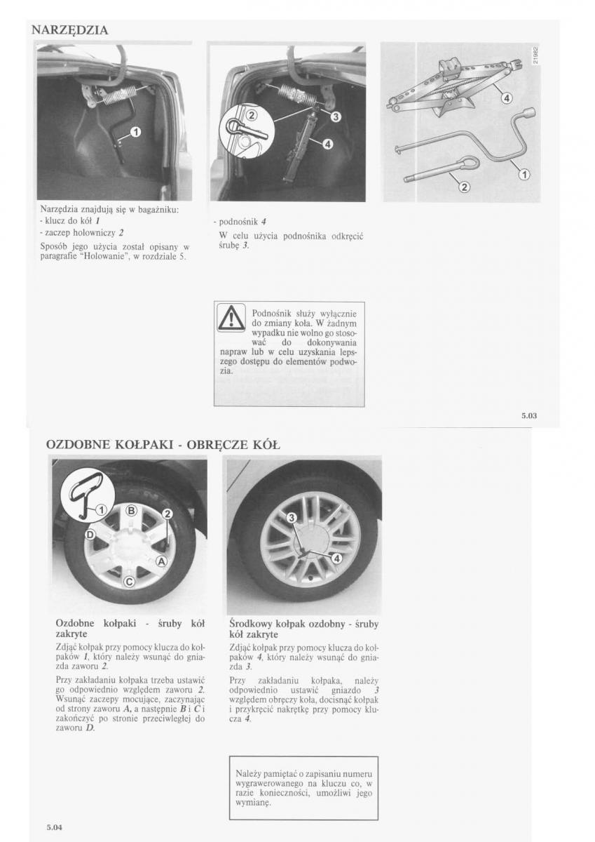 Dacia Logan I 1 instrukcja obslugi / page 48