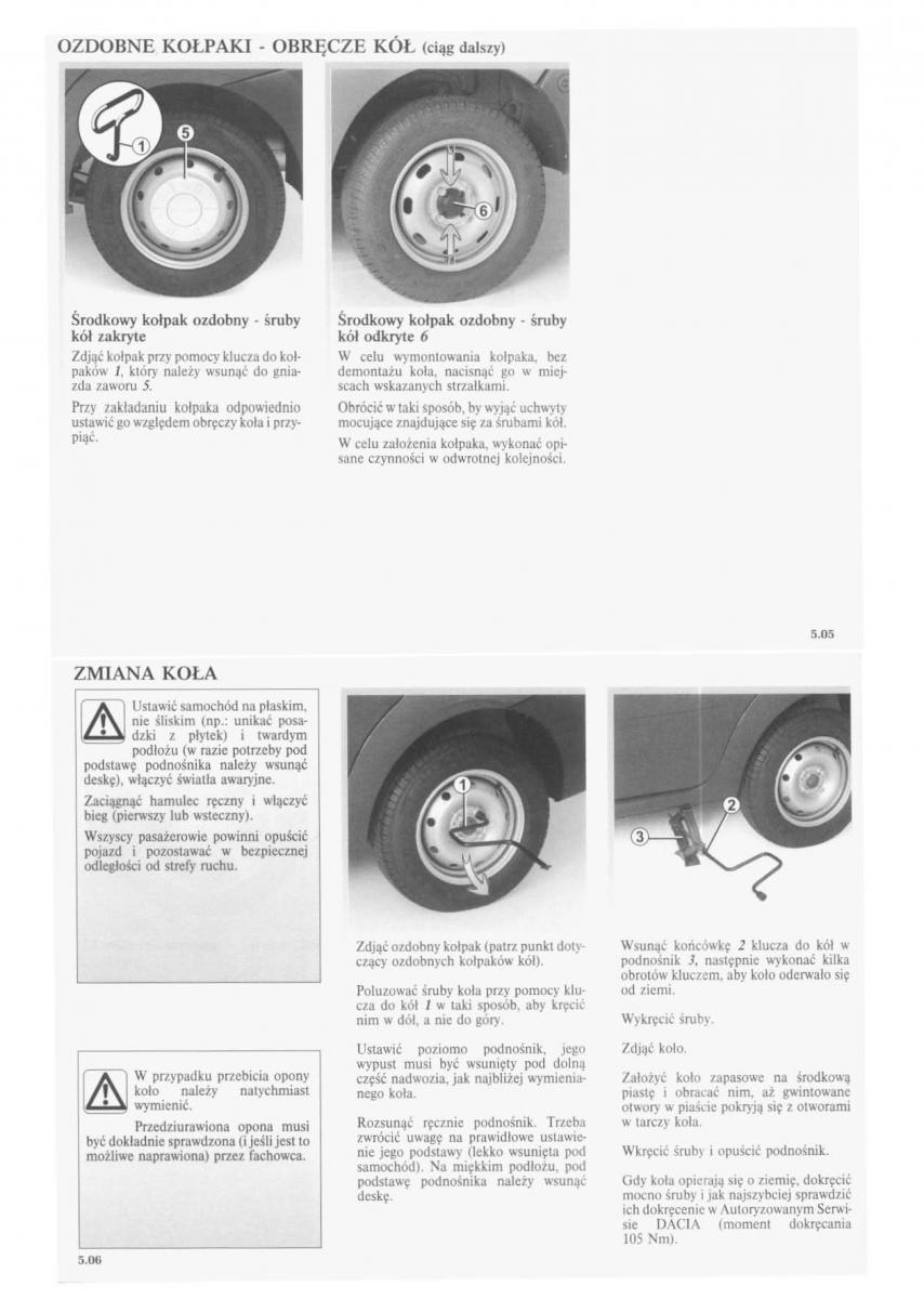 manual  Dacia Logan I 1 instrukcja / page 49