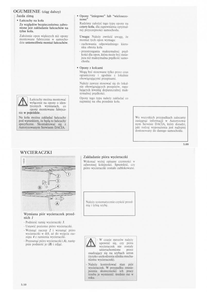 manual  Dacia Logan I 1 instrukcja / page 51