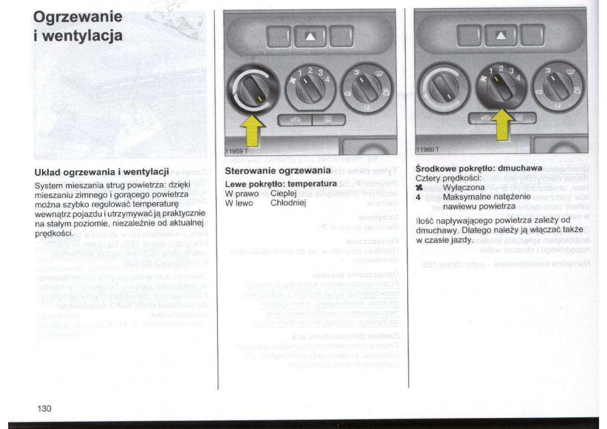 Opel Zafira A Vauxhall instrukcja obslugi / page 131