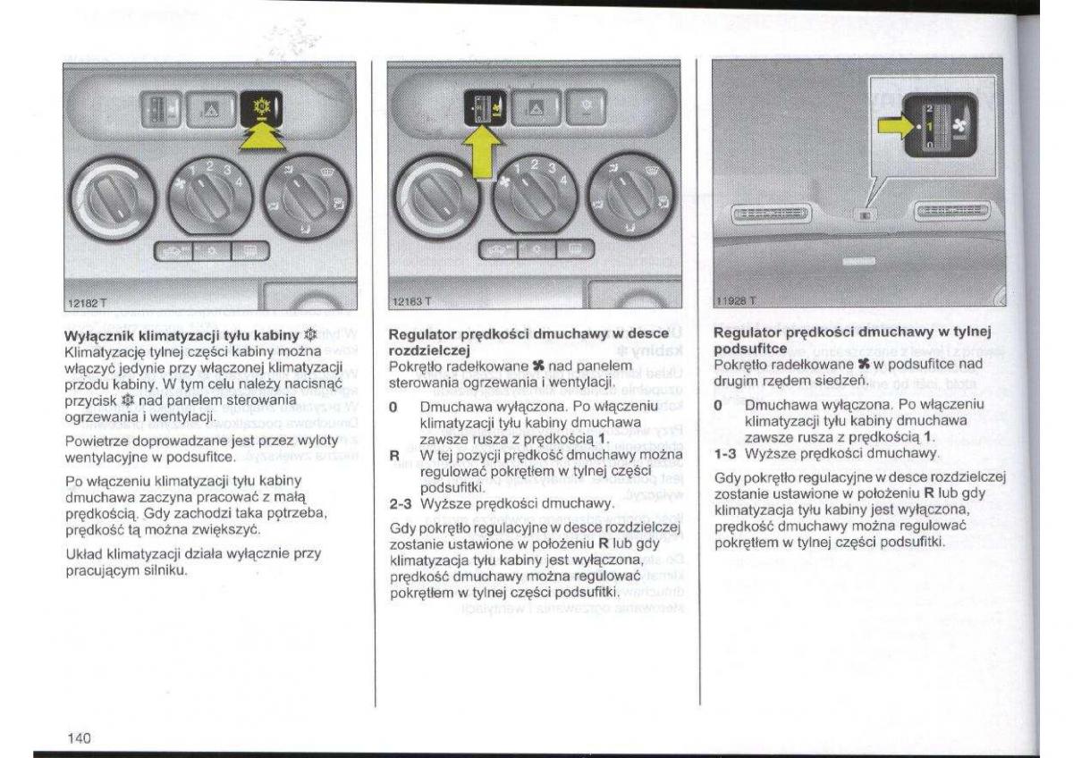 Opel Zafira A Vauxhall instrukcja obslugi / page 141